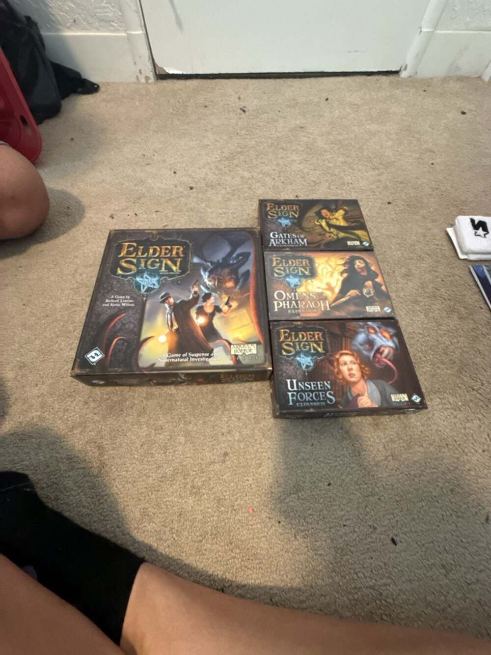 Elder Sign Board Game Bundle with Expansion Packs